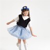 Alunsito Kids Girls Tutu Dresses Toddler Solid Color Tulle Skirt
