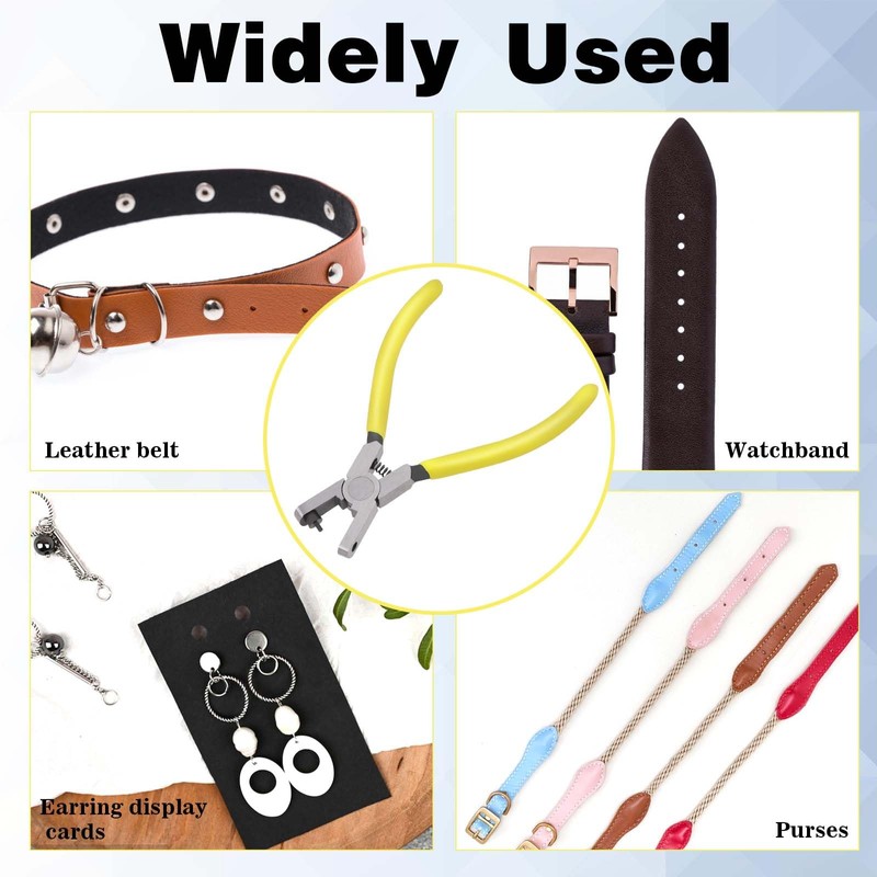 Watch Band Leather Hole Punch Plier Shoe Strap Hole Puncher