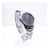 Reloj Bulova Classic 96l272 Correa Plateado Bisel Plateado Fondo Gris
