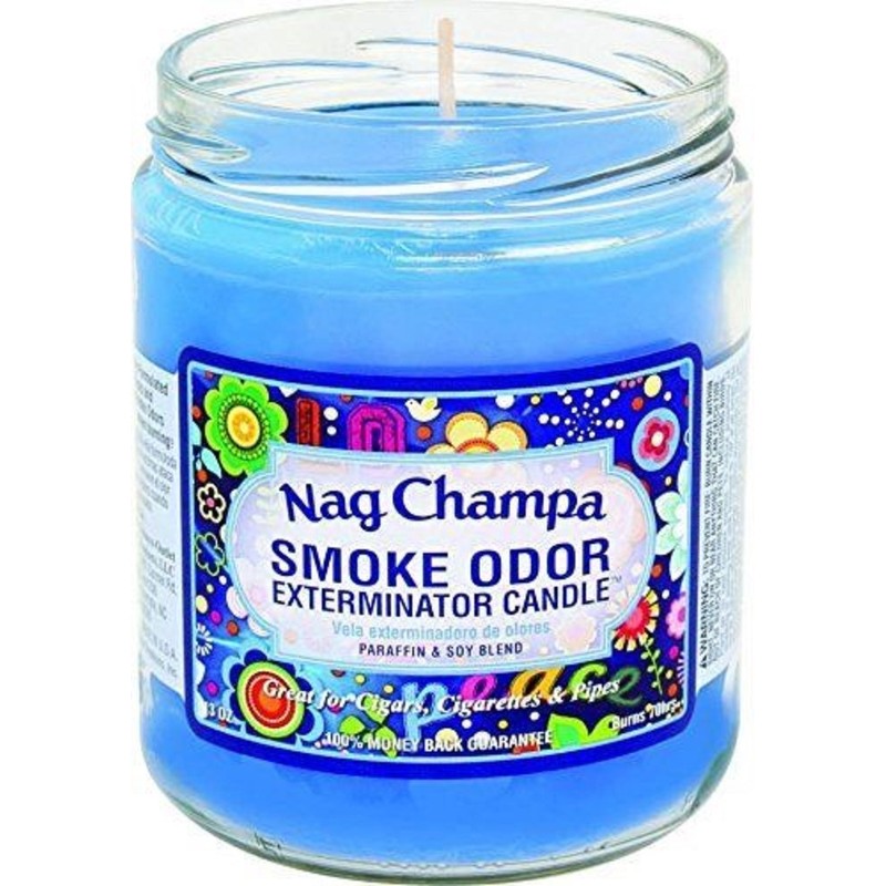 Smoke Odor Exterminator 13 Oz Jar Candle Nag Champa