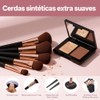 ASVEL 51 Piezas Set de Brochas de Maquillaje Profesional Completo,