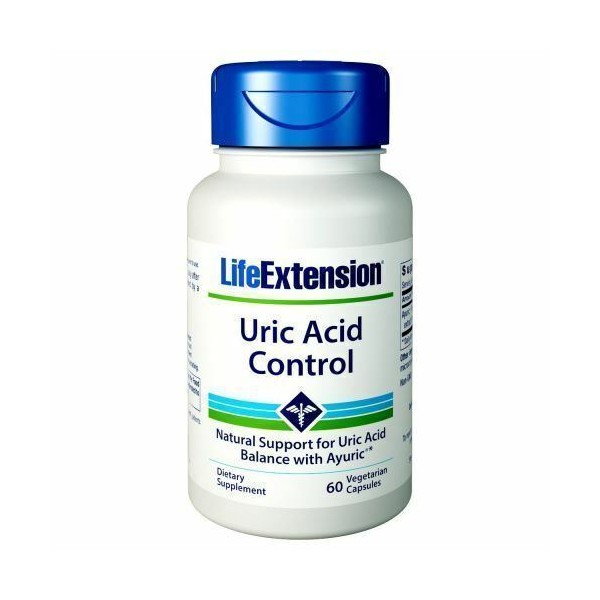 Uric Acid Control 60 Veg Caps  by Life Extension