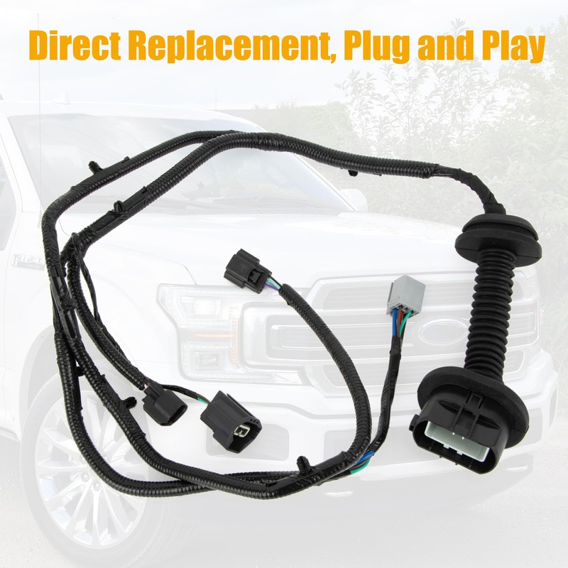 Rear Driver Side Door Jumper Wire Harness 9L3Z-14631-CAA Compatible with