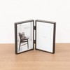 FUJICOLOR 507137 1514TL Metal Photo Stand, Large, Vertical 2 Sides,
