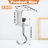 Vinommart 6 Pcs Adjustable Table Hooks for Hanging Bags, Heavy