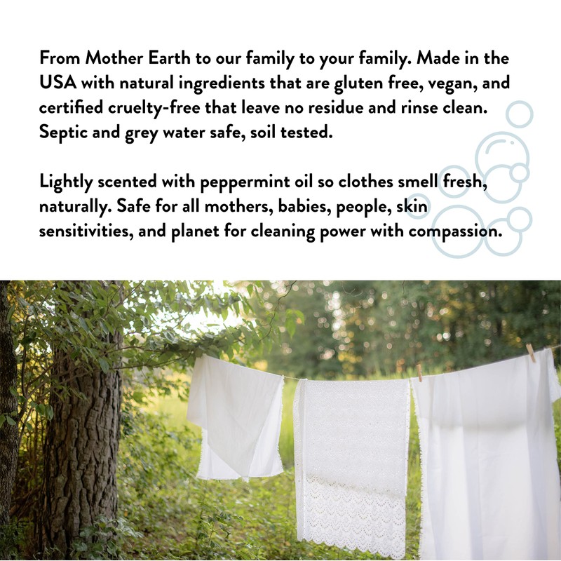 Molly's Suds Liquid Laundry Detergent | Natural Laundry Detergent Soap