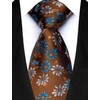YanLen Tie For Men Necktie Woven Jacquard Neck Ties Set