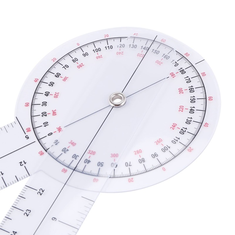 3Pcs/Set Spinals Goniometer Protractors Userful Multi-Ruler Goniometer Spinal Ruler 180