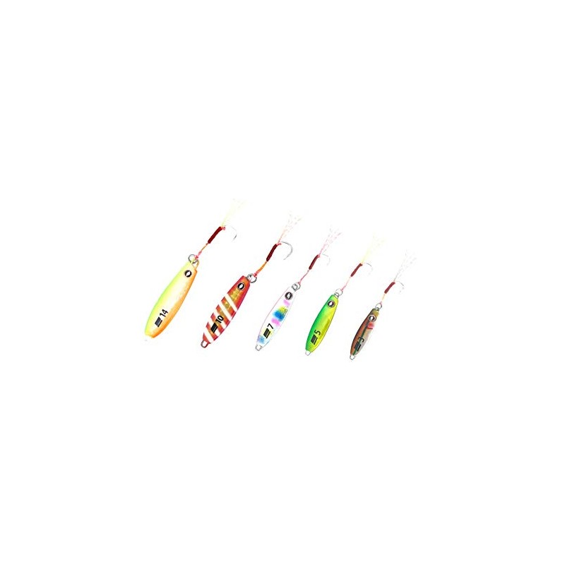 Abu Garcia SSMJF3-PKCC Metal Jig, Micro Jig Flat, 0.1 oz