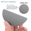 CoCud Hook and Roll Sanding Discs 3" 75mm Sandpaper 2000