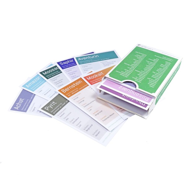 Gemstone Card Set | 60 + 2 Informative Cards on