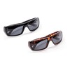 Polaryte Uni Adult Polarized Goggles Sunglasses Black Frame Black Lens