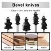 MAYLINE Router Bits Sets 1/4 Inch Shank 5 PCS, Woodwork