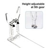 MiOYOOW Acrylic Weapon Display Weapon Stand Holder Decorative Stairs 5