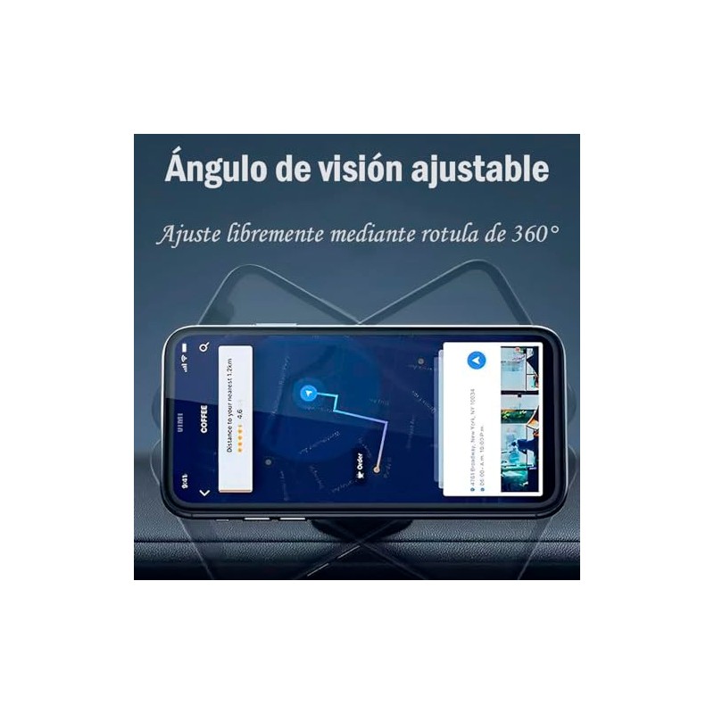 Vimi Soporte Magnetico Base para Celular Iman Ventosa 360 Coche