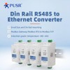 PUSR Din Rail RS485 to Ethernet Converter Modbus RTU to