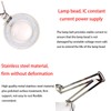 WYDDDARY 15X Magnifying Glass with Light and Stand 2-in-1 LED