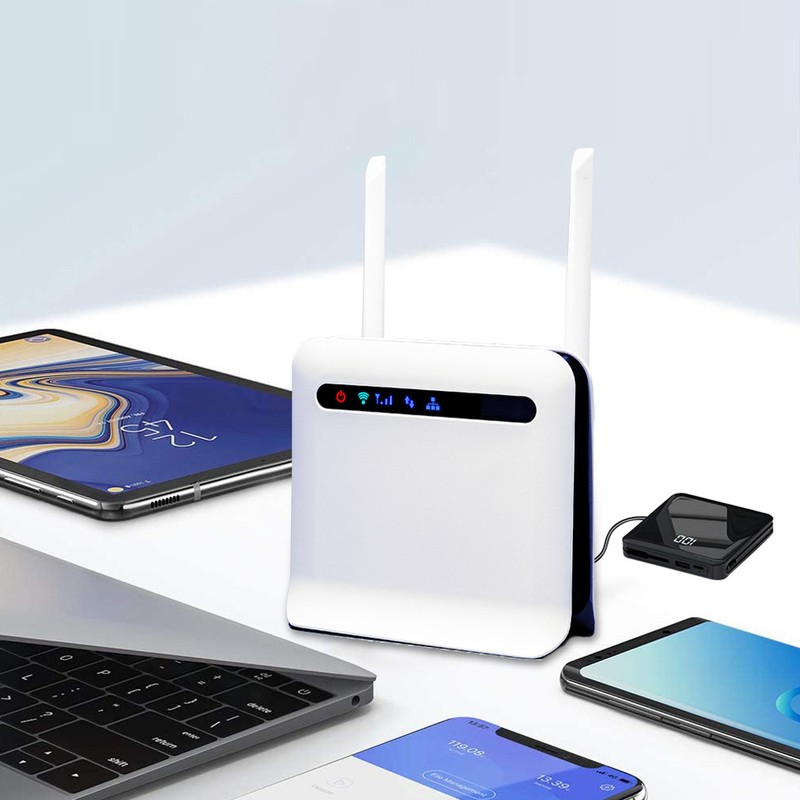 4G Router Industrial Grade Vertical Full Network Europe Africa 2-in-1