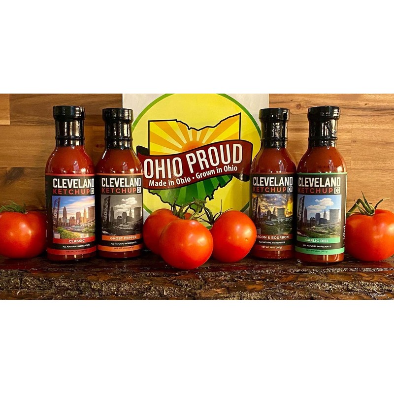Cleveland Ketchup - 4 Tasty Varieties - Classic, Bacon &
