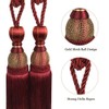 EleCharm 1 Pair Simple Elegant Curtain Cord Tie Drape Holdback
