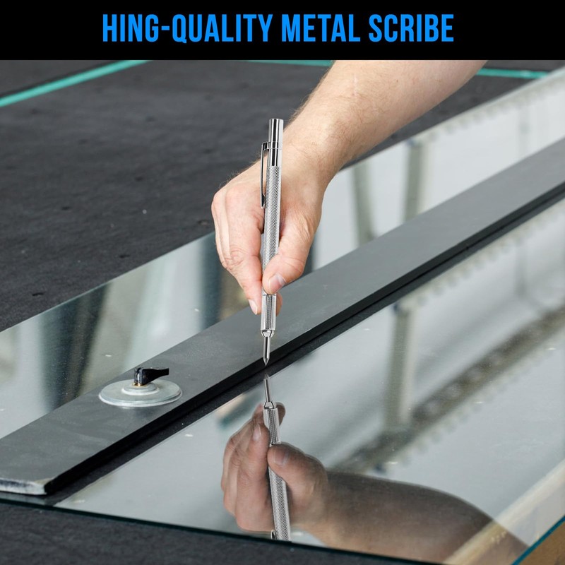 guti-more 2 Pack Tungsten Carbide Scriber with Magnet, with Extra