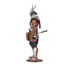 McFarlane Toys Mortal Kombat Shao Kahn (Platinum Kahn) 7" Action Figure with Accessories