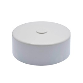 Junction Box Diameter 64 x 23 mm Including Mounting Accessories Surface-Mounted Box Canopy White