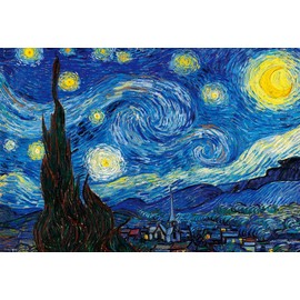 Beverly 1000-076 Jigsaw Puzzle Starry Night (19.3 x 28.3 inches (49 x 72 cm), Made in Japan
