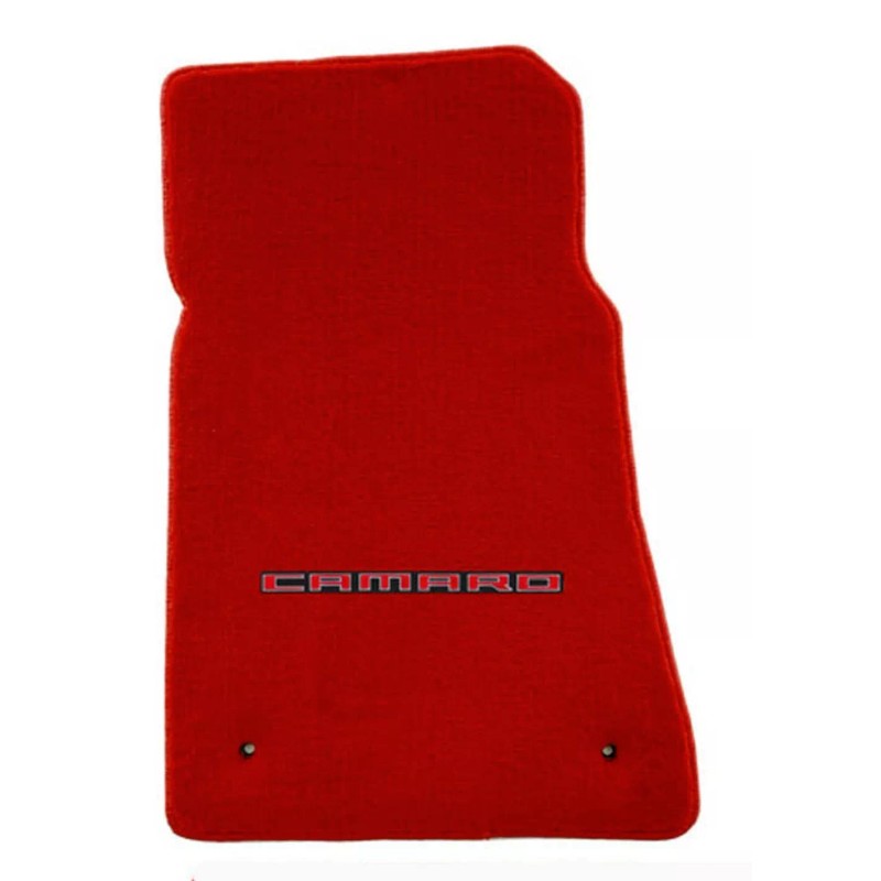LLoyd Mats NEW! Red FLOOR MATS 2010-2015 Camaro Embroidered Logo