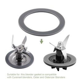 Equust 6-Pack Rubber Gaskets Sealing O-Ring Compatible with Oster Blender Replacement Parts