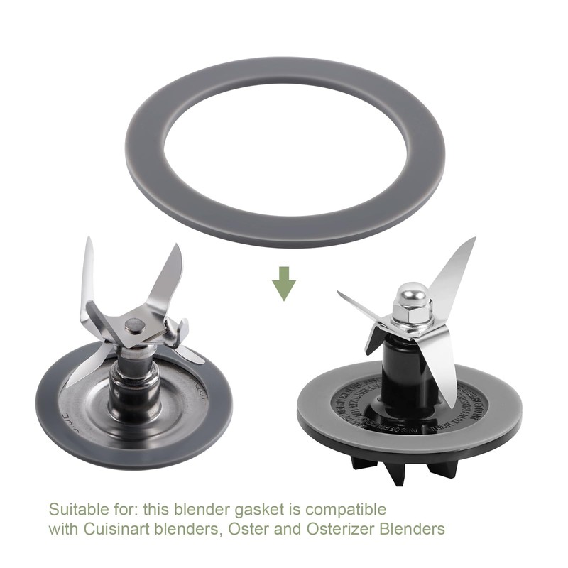 Equust 6-Pack Rubber Gaskets Sealing O-Ring Compatible with Oster Blender