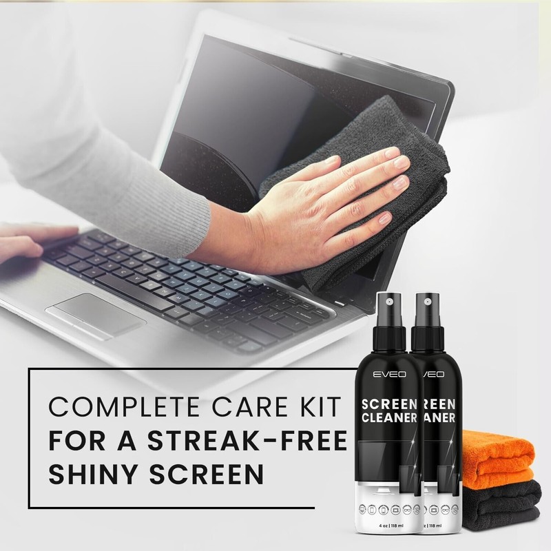 EVEO Screen Cleaner Spray - TV screen cleaner spray and