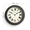 Jones Clocks® Venetian Wall Clock - Round Wall Clock -
