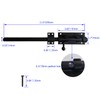 Proshopping 12 Inch Barrel Bolt Latch, 304 Stainless Steel Heavy
