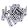M4 (4mm x 25mm) Hex Socket Countersunk Machine Screw (Bolt)
