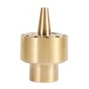 Column Fountain Nozzle, 1/2 Brass Column Garden Pond Fountain Water