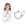 Childrens Lab Coat-Soft Touch with Stethoscope (4) White