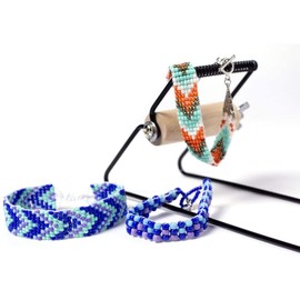 Cousin DIY Creative and Fun Bead Loom Kit with Needle, Thread and More, Black