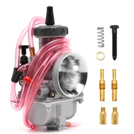 YWLUWEI PWK 38mm Carburetor Motorcycle Racing Carb Universal For 350cc to 450cc Pit Dirt Bike Motocross Enduro On/Off Road ATV Quad Scooter (38mm)
