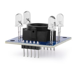 TCS3200 Color Sensor Module, 3-5V Color Recognition Sensor Anti-Light Interference Controllable Module for Arduino