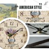 YOAI Wall Clock Kitchen Clock Vintage Shabby Chic Antique Nostalgia