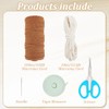 BEUNITONE Macrame Bag DIY Kit for Adults Beginners DIY Macrame
