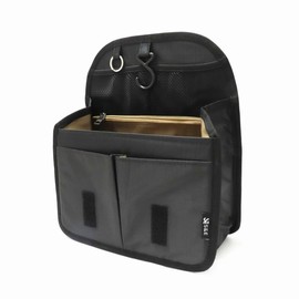 Bag-in-Bag, Backpack-In Bag, Lightweight, Vertical, Large Capacity, Keyring, Smaller, Large, Organization, Storage Bag, Mesh Pocket, Travel Pouch, Inner Bag, Backpack (M, Bi-Color)
