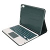 Tablet Case with Magnetic Keyboard Pencil Holder Touchpad for IOS