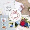 100 Pcs Paper Clip Cute Fruit Shaped Electroplated Metal Decorative