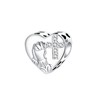 GOINEVA Bible Heart Charm Fit Charms Bracelet and Necklace Christian