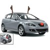 Kovot Reindeer Car Set: Includes Car Jingle Bell Antlers Antlers,