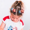 Doneace 4th of July Hair Clips Patriotic Star Hairpins for