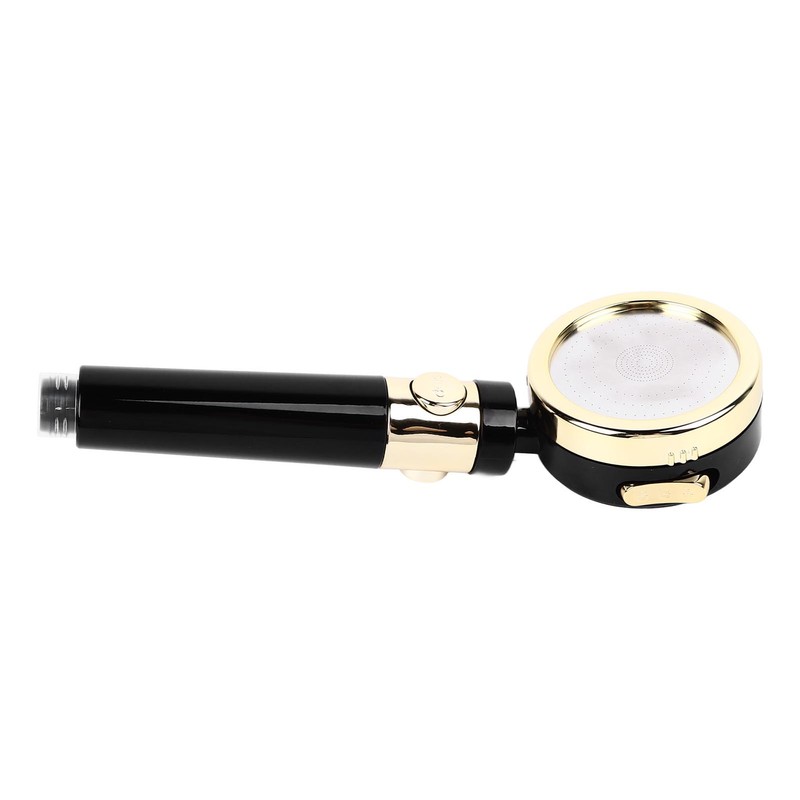 Handheld Shower Head with Water Stop Button 3 Levels Adjustable