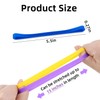 12 Pieces 5.5 Inch Rubber Bands Silicone Rubber Band Large